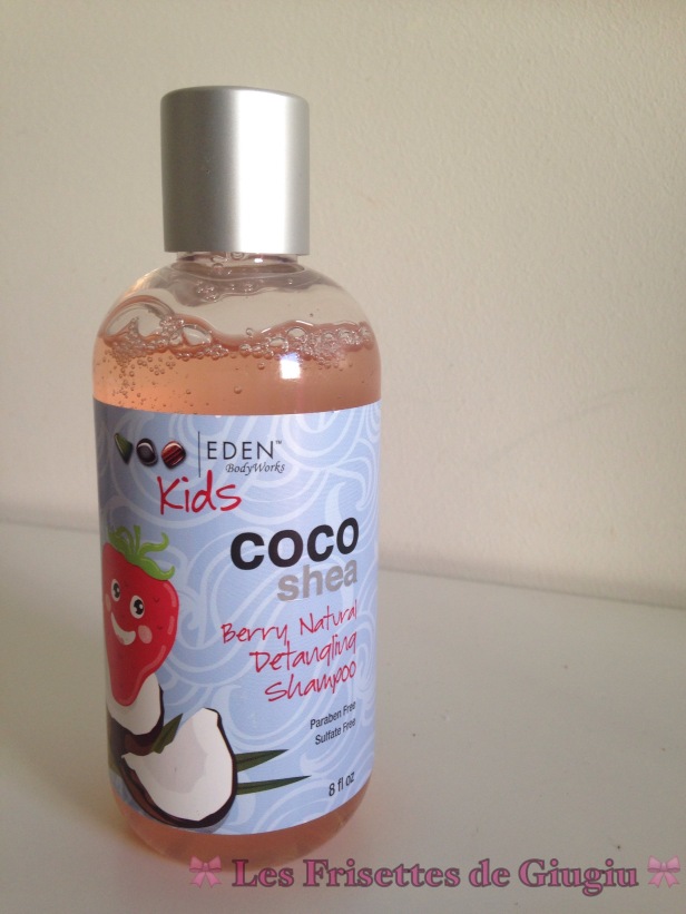Eden body works kid coco shea berry detangling shampoo