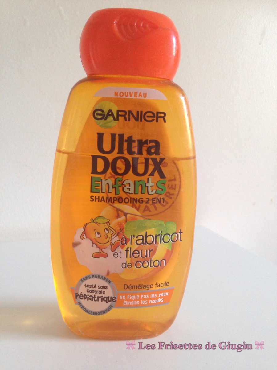 Le shampoing Garnier Ultra doux enfants à l'abricot … flop ou pas flop ! –  Enfant Métisse & Leurs cheveux