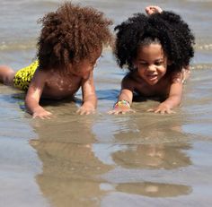 Kids a la plage